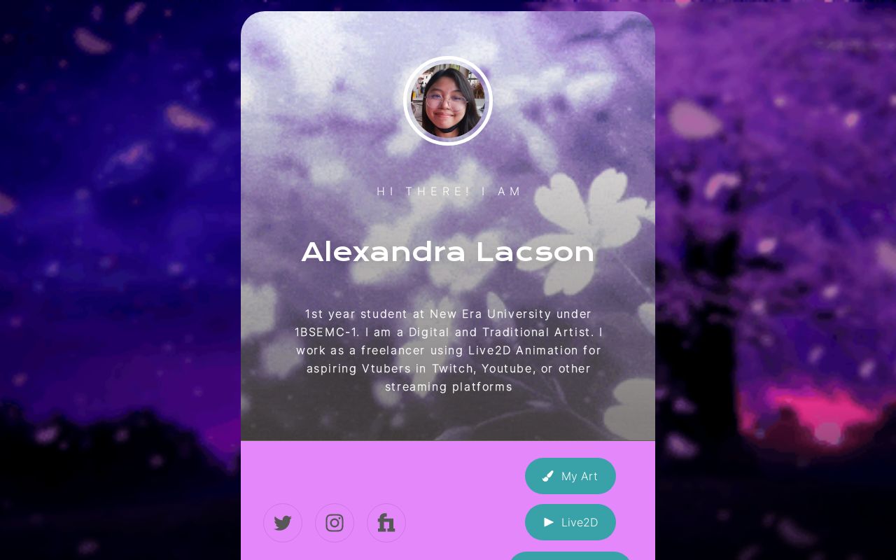 Carrd profile picture for @lacson